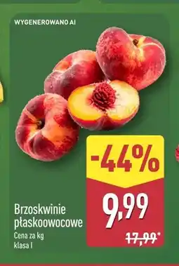 ALDI Brzoskwinie płaskoowocowe oferta
