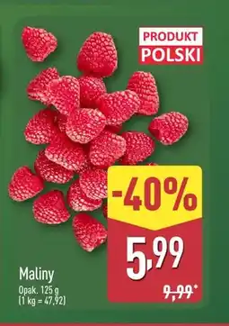 ALDI Maliny polskie oferta