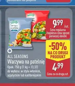 ALDI Warzywa na patelnię All Seasons w stylu włoskim oferta