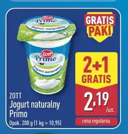 ALDI Jogurt naturalny Primo Zott oferta