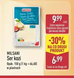 ALDI Ser kozi w plastrach Milsani oferta