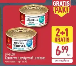 ALDI Konserwa turystyczna Sokołów oferta