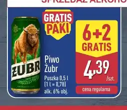 ALDI Piwo Żubr oferta