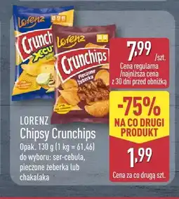 ALDI Chipsy Crunchips Lorenz ser-cebula oferta