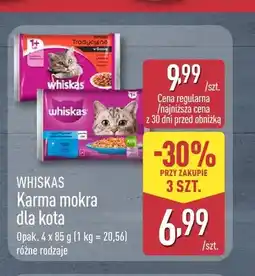 ALDI Karma mokra dla kota Whiskas Tradycyjne smaki w sosie oferta