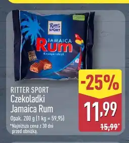 ALDI Czekoladki Ritter Sport Jamaica Rum oferta