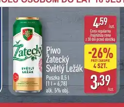 ALDI Piwo Žatecký Světlý Ležák oferta