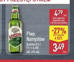 ALDI Piwo Namysłów oferta