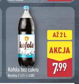 ALDI Napój gazowany Kofola bez cukru oferta