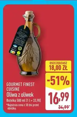 ALDI Oliwa z oliwek Gourmet Finest Cuisine oferta