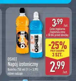 ALDI Napój izotoniczny Oshee pomarańczowy oferta