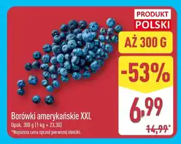 ALDI Borówki amerykańskie XXL oferta