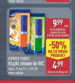 ALDI Krążki żelowe do WC Power Force egzotyczne oferta