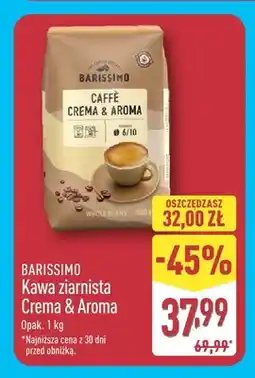 ALDI Kawa ziarnista Crema & Aroma Barissimo oferta