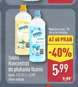 ALDI Koncentrat do płukania tkanin Tandil żółty oferta