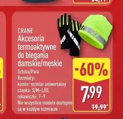 ALDI Czapka termoaktywna do biegania CRANE oferta