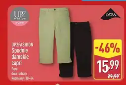 ALDI Spodnie damskie capri UP2FASHION oferta