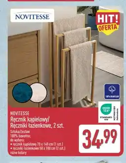 ALDI Ręcznik kąpielowy Novitesse 70x140 cm oferta