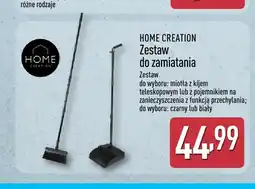 ALDI Zestaw do zamiatania miotła z kijem teleskopowym Home Creation oferta