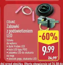 ALDI Dysk frisbee LED Crane oferta
