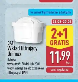 ALDI Wkład filtrujący Dafi Unimax oferta