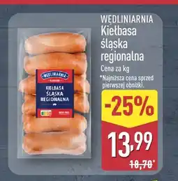 ALDI Kiełbasa śląska regionalna Wędliniarnia oferta