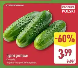 ALDI Ogórki gruntowe polskie oferta