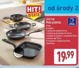 ALDI Patelnia do grillowania Crofton 18x20 cm oferta