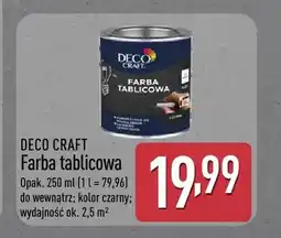 ALDI Farba tablicowa Deco Craft oferta