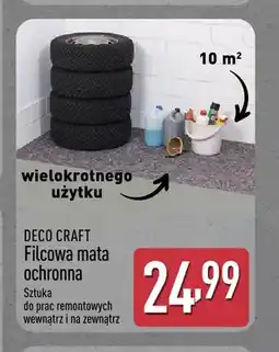 ALDI Filcowa mata ochronna Deco Craft oferta