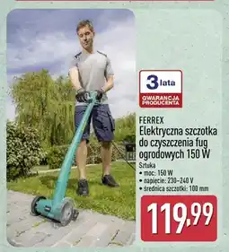 ALDI Elektryczna szczotka do czyszczenia fug ogrodowych Ferrex oferta