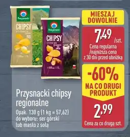 ALDI Chipsy regionalne Przysnacki oferta