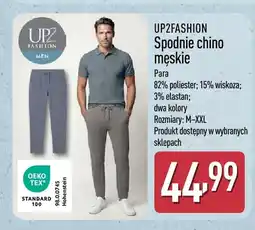 ALDI Spodnie chino męskie UP2FASHION oferta