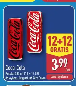 ALDI Napój gazowany Coca-Cola Original oferta