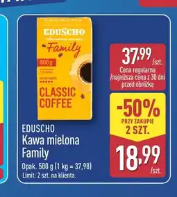 ALDI Kawa mielona Family Eduscho oferta
