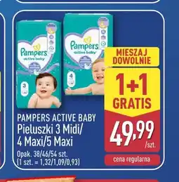 ALDI Pieluszki Pampers Active Baby 3 Midi oferta