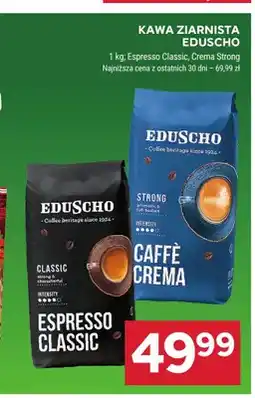 Stokrotka Kawa ziarnista Eduscho Crema Strong oferta