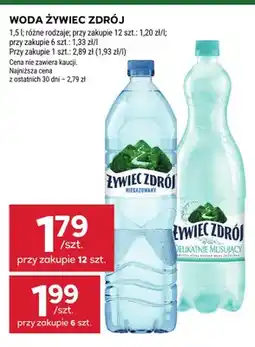 Stokrotka Woda niegazowana Żywiec Zdrój oferta