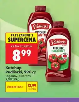 Biedronka Ketchup łagodny Pudliszki oferta