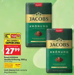 Biedronka Kawa mielona Jacobs Krönung oferta