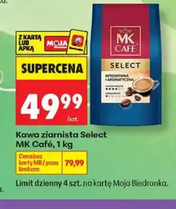 Biedronka Kawa ziarnista MK Cafe Select oferta