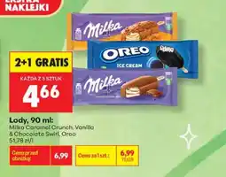 Biedronka Lody Milka Caramel Crunch oferta