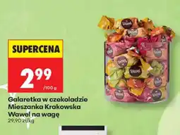 Biedronka Galaretka w czekoladzie Mieszanka Krakowska Wawel na wagę oferta