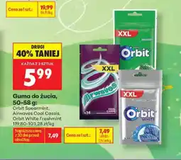 Biedronka Guma do żucia Orbit Spearmint oferta