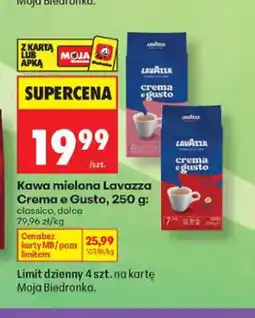 Biedronka Kawa mielona Lavazza Crema e Gusto Classico oferta