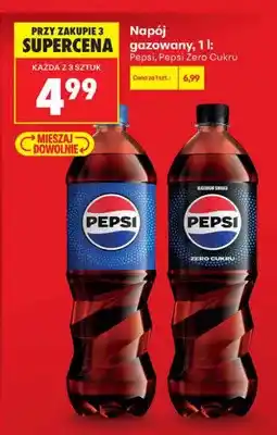 Biedronka Napój gazowany Pepsi Zero Cukru oferta