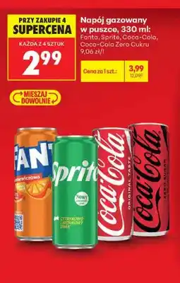 Biedronka Napój gazowany Sprite puszka oferta