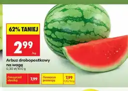 Biedronka Arbuz drobopestkowy na wagę oferta