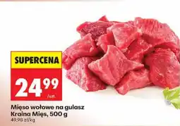 Biedronka Mięso wołowe na gulasz Kraina Mięs oferta