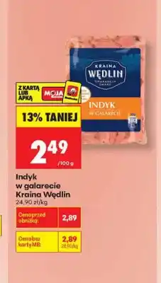 Biedronka Indyk w galarecie Kraina Wędlin oferta